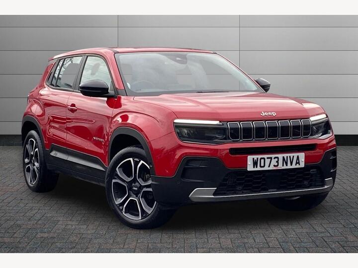 Jeep Avenger 1.2 Turbo Altitude+ Euro 6 (s/s) 5dr Jeep Avenger 1.2 Turbo Altitude+ Euro 6 (s/s) 5dr