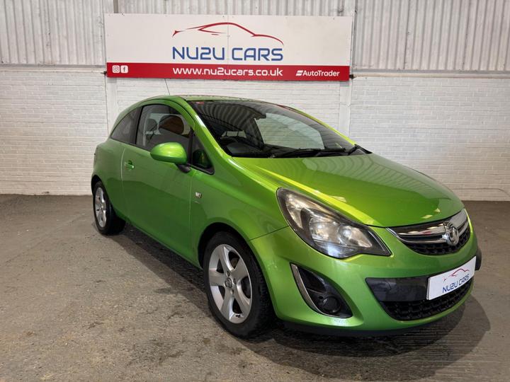 Vauxhall Corsa 1.2i EcoFLEX 16V SXi Euro 5 (s/s) 3dr (A/C)