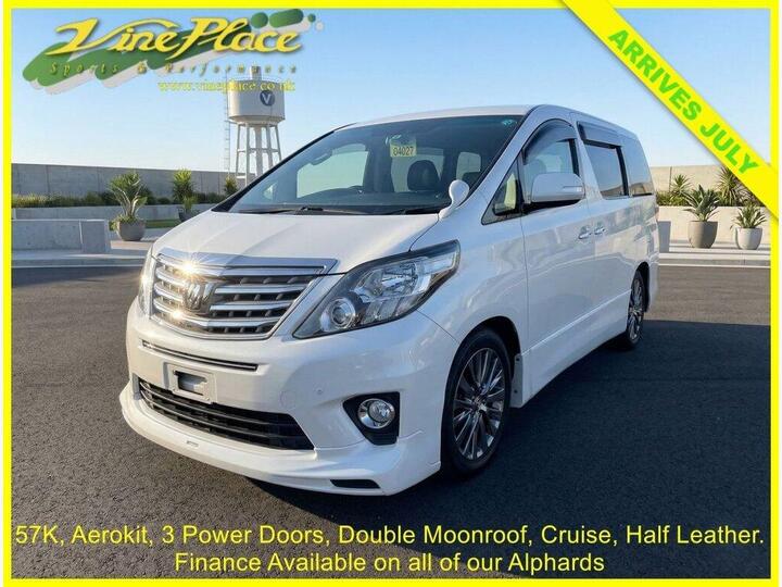Toyota ALPHARD 240 S Type Gold, 7 Seats, Auto, Sunroofs, + FINANCE AT Www.vineplace.co.uk