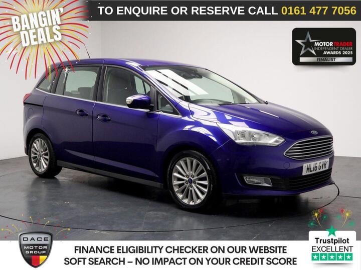 Ford GRAND C-MAX 1.5 TDCi Titanium Powershift Euro 6 (s/s) 5dr (Nav) Ford GRAND C-MAX 1.5 TDCi Titanium Powershift Euro 6 (s/s) 5dr (Nav)