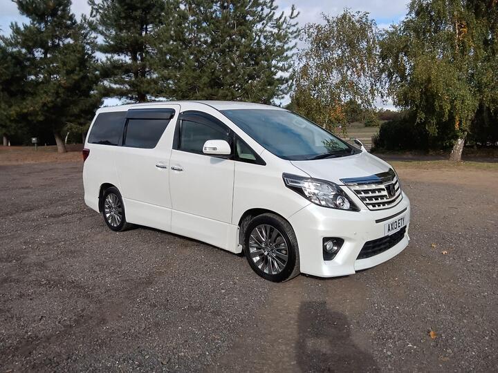 Toyota Alphard 2.4 Petrol Auto S-Gold 7 Seat Ulez