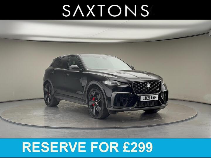Jaguar F-PACE 5.0 P550 V8 SVR Quickshift AWD Euro 6 (s/s) 5dr