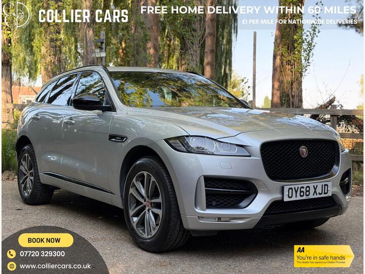 Jaguar F-PACE 2.0 D180 R-Sport Auto AWD Euro 6 (s/s) 5dr