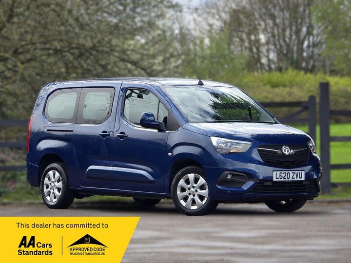 Vauxhall Combo Life 1.2 Turbo Energy XL MPV Euro 6 (s/s) 5dr (7 Seat) Vauxhall Combo Life 1.2 Turbo Energy XL MPV Euro 6 (s/s) 5dr (7 Seat)