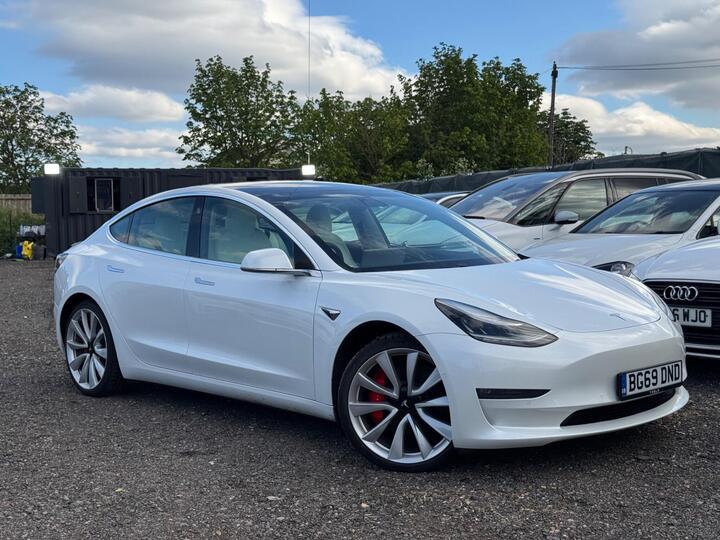 Tesla Model 3 (Dual Motor) Performance Auto 4WDE 4dr (Performance Upgrade)