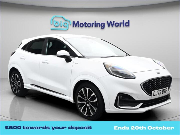 Ford Puma 1.0T EcoBoost MHEV ST-Line Vignale Euro 6 (s/s) 5dr