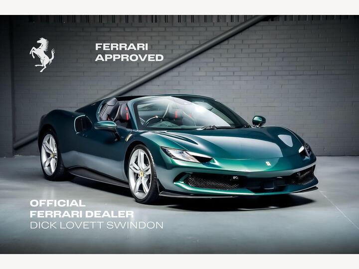 Ferrari 296 GTS 3.0T V6 7.45kWh Spider F1 DCT Euro 6 (s/s) 2dr