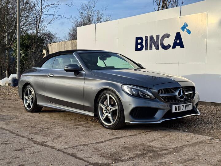 Mercedes-Benz C Class 2.1 C250d AMG Line (Premium Plus) Cabriolet G-Tronic+ Euro 6 (s/s) 2dr