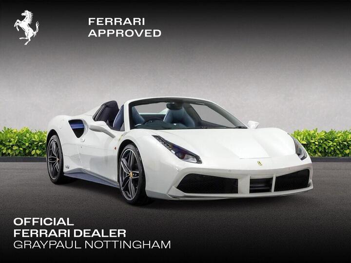 Ferrari 488 3.9T V8 Spider F1 DCT Euro 6 (s/s) 2dr Ferrari 488 3.9T V8 Spider F1 DCT Euro 6 (s/s) 2dr