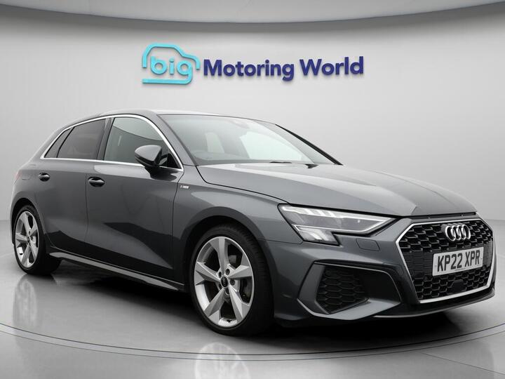 Audi A3 1.5 TFSI 35 S Line Sportback S Tronic Euro 6 (s/s) 5dr