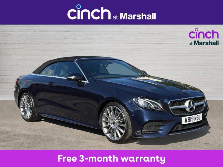Mercedes-Benz E Class 2.0 E350 AMG Line Cabriolet G-Tronic+ Euro 6 (s/s) 2dr Mercedes-Benz E Class 2.0 E350 AMG Line Cabriolet G-Tronic+ Euro 6 (s/s) 2dr