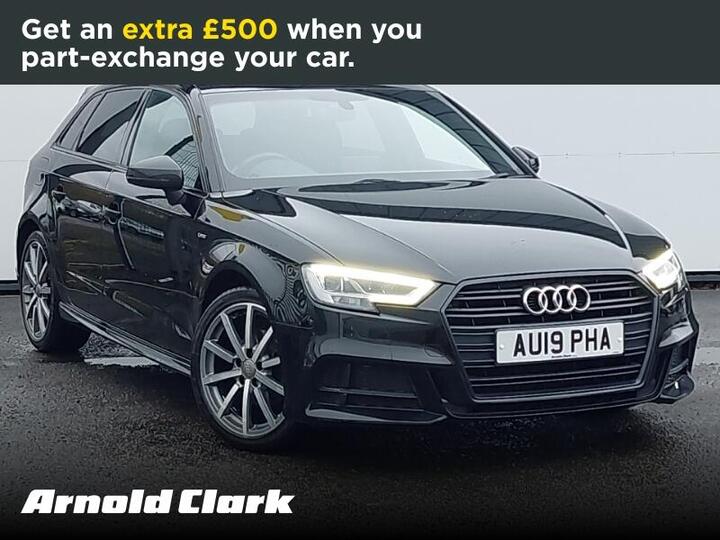 Audi A3 1.0 TFSI 30 Black Edition Sportback Euro 6 (s/s) 5dr