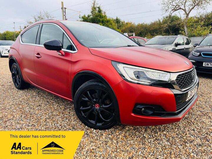 DS AUTOMOBILES DS 4 CROSSBACK 2.0 BlueHDi Terre Rouge Crossback EAT6 Euro 6 (s/s) 5dr DS AUTOMOBILES DS 4 CROSSBACK 2.0 BlueHDi Terre Rouge Crossback EAT6 Euro 6 (s/s) 5dr
