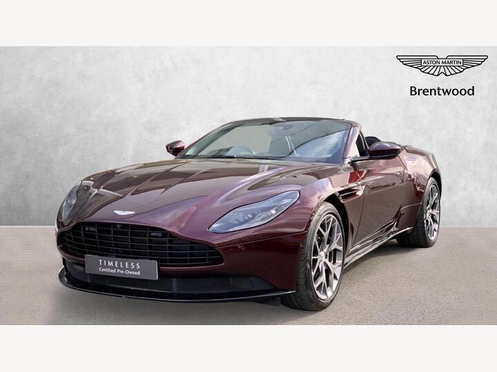 Aston Martin DB11 4.0 V8 Volante Auto Euro 6 (s/s) 2dr Aston Martin DB11 4.0 V8 Volante Auto Euro 6 (s/s) 2dr