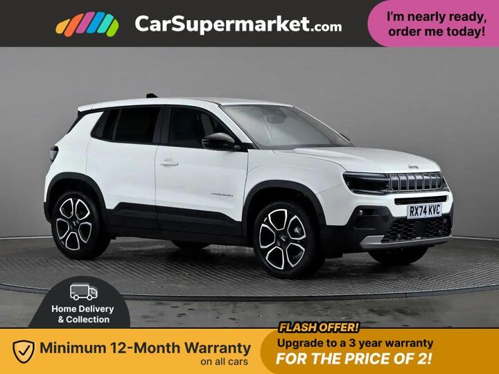 Jeep Avenger 1.2 E-Hybrid Summit E-DCT Euro 6 (s/s) 5dr Jeep Avenger 1.2 E-Hybrid Summit E-DCT Euro 6 (s/s) 5dr