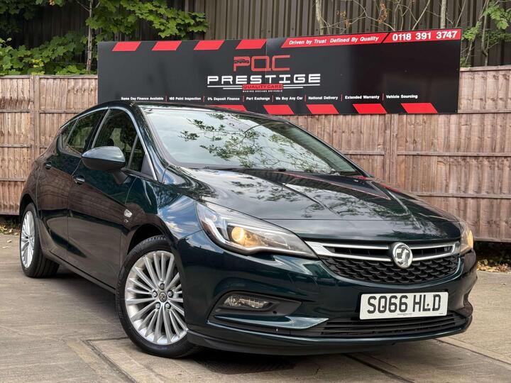 Vauxhall ASTRA 1.6i Turbo Elite Nav Euro 6 (s/s) 5dr
