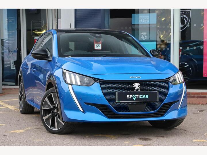 Peugeot E-208 50kWh GT Premium Auto 5dr (7kW Charger)