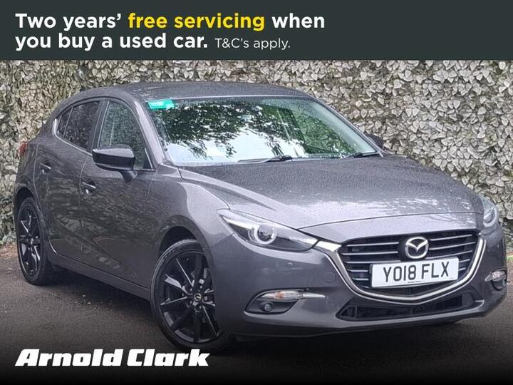 Mazda Mazda3 2.0 SKYACTIV-G Sport Nav Euro 6 (s/s) 5dr