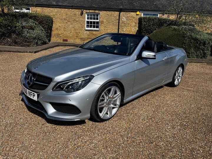Mercedes-Benz E Class 2.1 E220d AMG Line Edition Cabriolet G-Tronic+ Euro 6 (s/s) 2dr