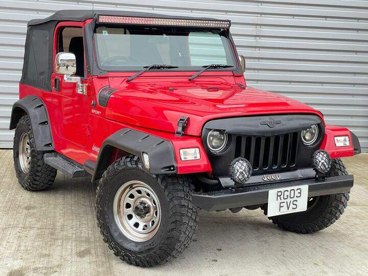 Jeep Wrangler RARE 4.0 AUTOMATIC IN SUPERB CONDITION