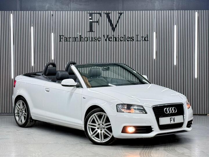 Audi A3 Cabriolet 2.0 TDI S Line S Tronic Euro 5 (s/s) 2dr