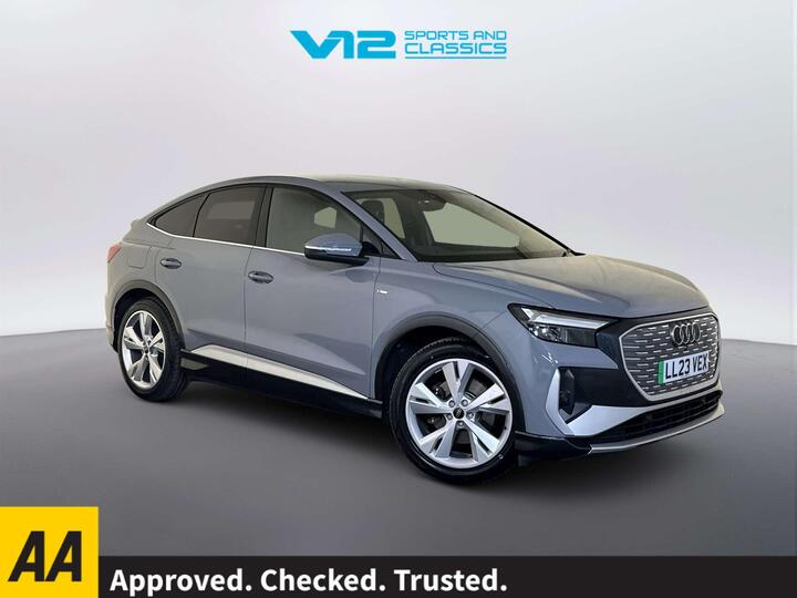 Audi Q4 E-tron 35 S Line Sportback Auto 5dr 55kWh