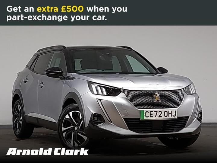 Peugeot E-2008 50kWh GT Premium Auto 5dr (7kW Charger)