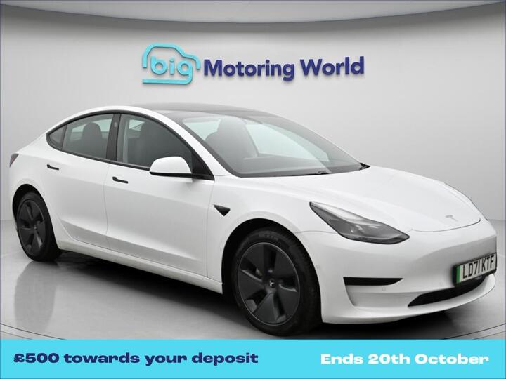 Tesla Model 3 Standard Range Plus Auto RWD 4dr