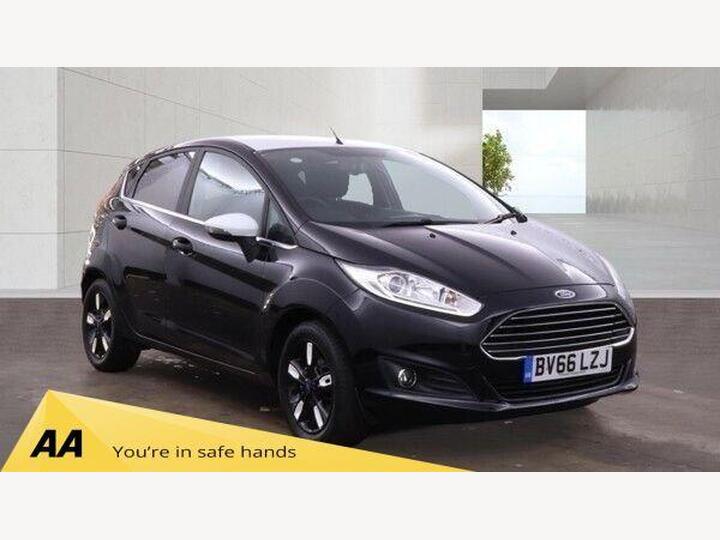 Ford FIESTA 1.0T EcoBoost Zetec Black Edition Euro 6 (s/s) 5dr
