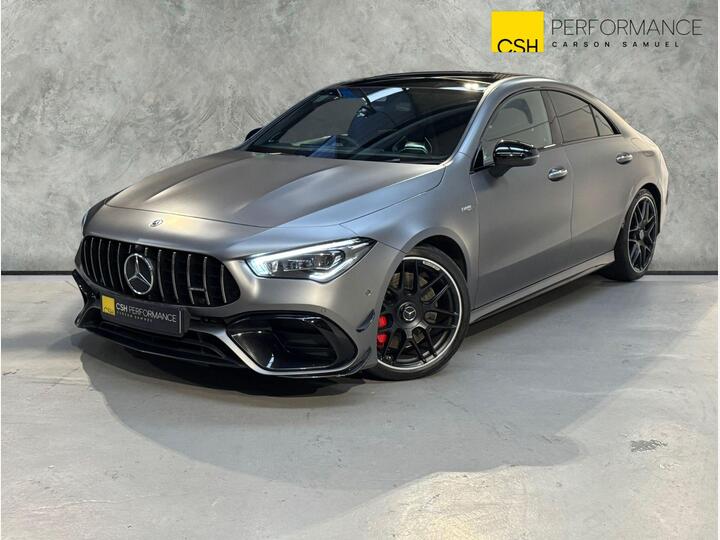 Mercedes-Benz CLA 2.0 CLA45 AMG S Plus Coupe 8G-DCT 4MATIC+ Euro 6 (s/s) 4dr Mercedes-Benz CLA 2.0 CLA45 AMG S Plus Coupe 8G-DCT 4MATIC+ Euro 6 (s/s) 4dr