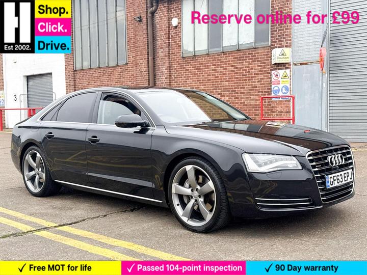 Audi A8 3.0 TDI V6 Sport Executive Tiptronic Quattro Euro 5 (s/s) 4dr