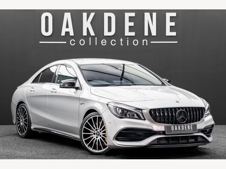 Mercedes-Benz CLA 2.0 CLA45 AMG Coupe SpdS DCT 4MATIC Euro 6 (s/s) 4dr Mercedes-Benz CLA 2.0 CLA45 AMG Coupe SpdS DCT 4MATIC Euro 6 (s/s) 4dr