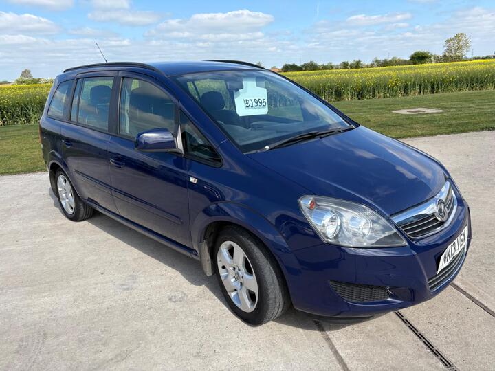 Vauxhall Zafira 1.6 16V Exclusiv Euro 5 5dr