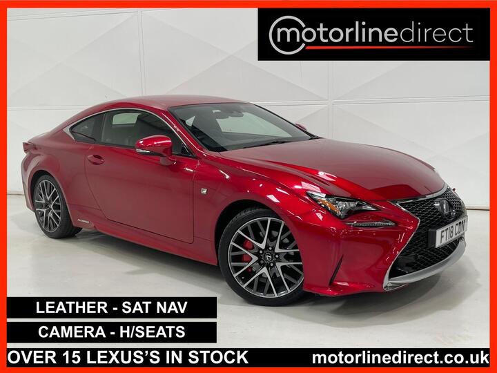 Lexus RC 2.5 300h F Sport E-CVT Euro 6 (s/s) 2dr