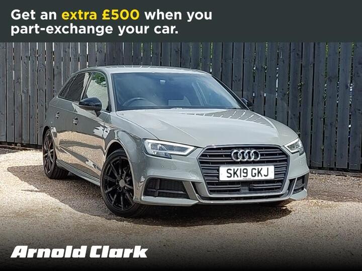 Audi A3 1.5 TFSI CoD 35 Black Edition Sportback S Tronic Euro 6 (s/s) 5dr