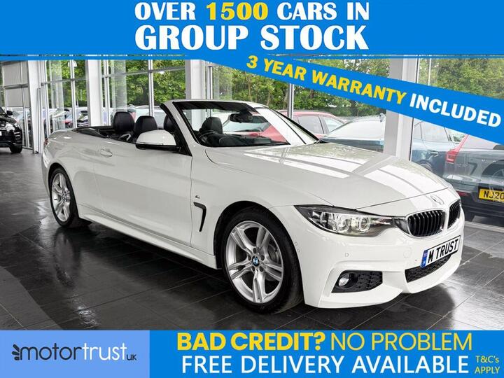 BMW 4 SERIES 2.0 420i GPF M Sport Auto Euro 6 (s/s) 2dr