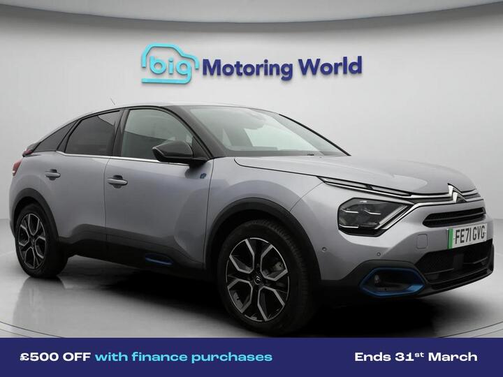 Citroen E-C4 50kWh Shine Plus Auto 5dr