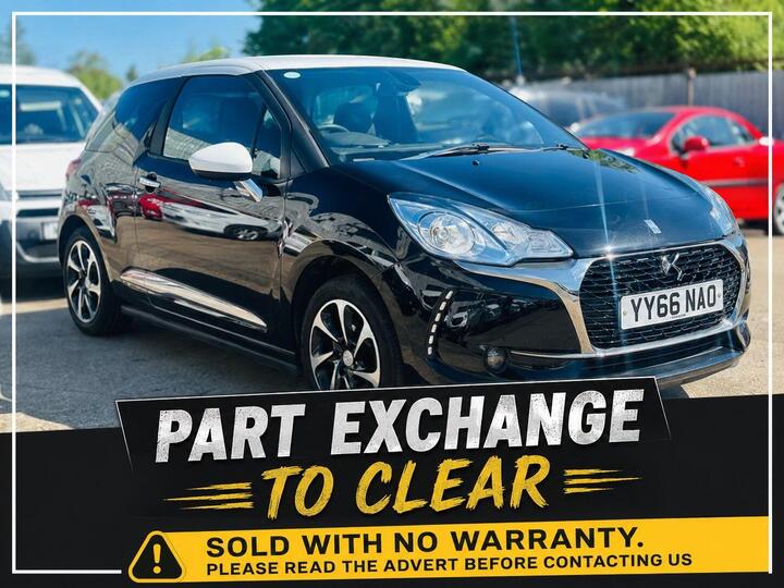 DS AUTOMOBILES DS 3 1.2 PureTech Elegance Euro 6 (s/s) 3dr