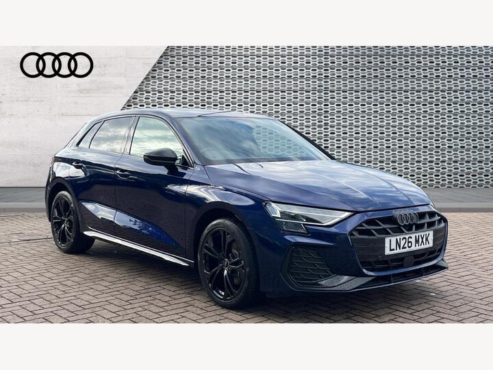 Audi A3 1.5 TFSIe Black Edition Sportback S Tronic Euro 6 (s/s) 5dr 17.9kWh