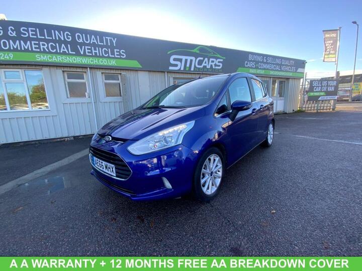 Ford B-MAX 1.0T EcoBoost Titanium Euro 5 (s/s) 5dr