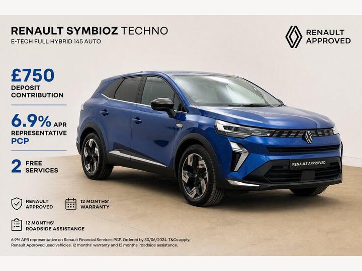 Renault Symbioz 1.6 E-TECH Techno Auto Euro 6 (s/s) 5dr