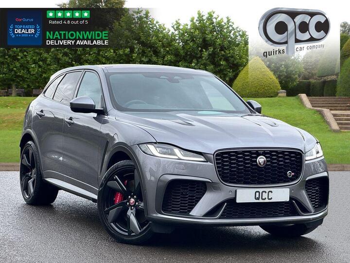 Jaguar F-PACE 5.0 P550 V8 SVR Quickshift AWD Euro 6 (s/s) 5dr Jaguar F-PACE 5.0 P550 V8 SVR Quickshift AWD Euro 6 (s/s) 5dr