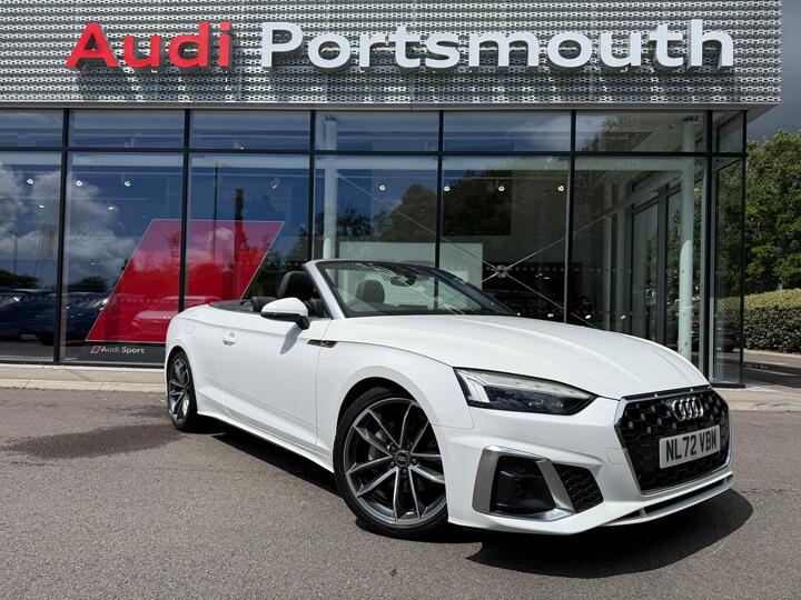 Audi A5 Cabriolet 2.0 TFSI 40 S Line S Tronic Euro 6 (s/s) 2dr Audi A5 Cabriolet 2.0 TFSI 40 S Line S Tronic Euro 6 (s/s) 2dr