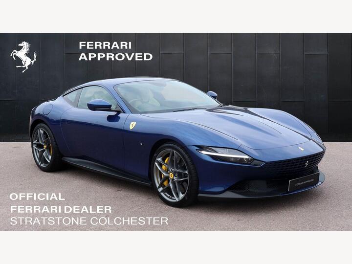 Ferrari Roma 3.8T V8 F1 DCT Euro 6 (s/s) 2dr Ferrari Roma 3.8T V8 F1 DCT Euro 6 (s/s) 2dr