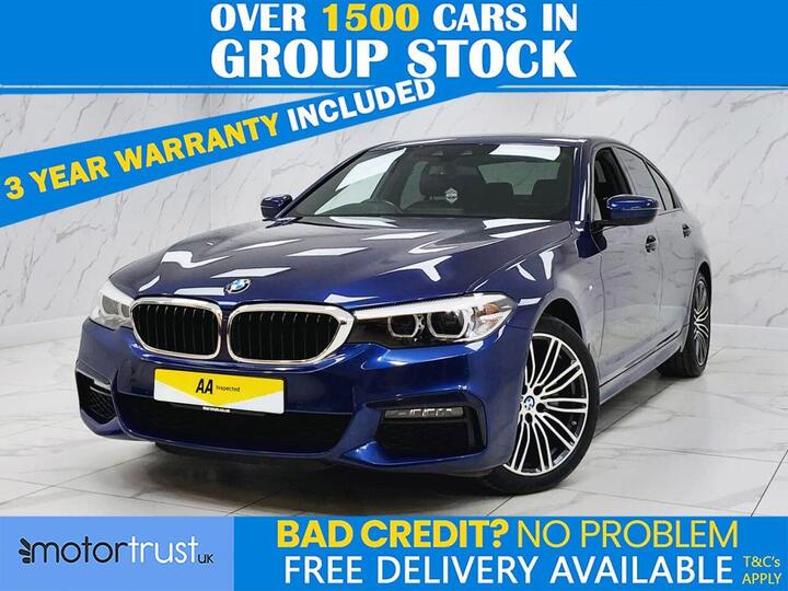 BMW 5 SERIES 2.0 520i GPF M Sport Auto Euro 6 (s/s) 4dr