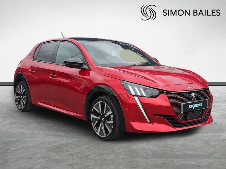 Peugeot E-208 50kWh GT Premium Auto 5dr (7kW Charger)