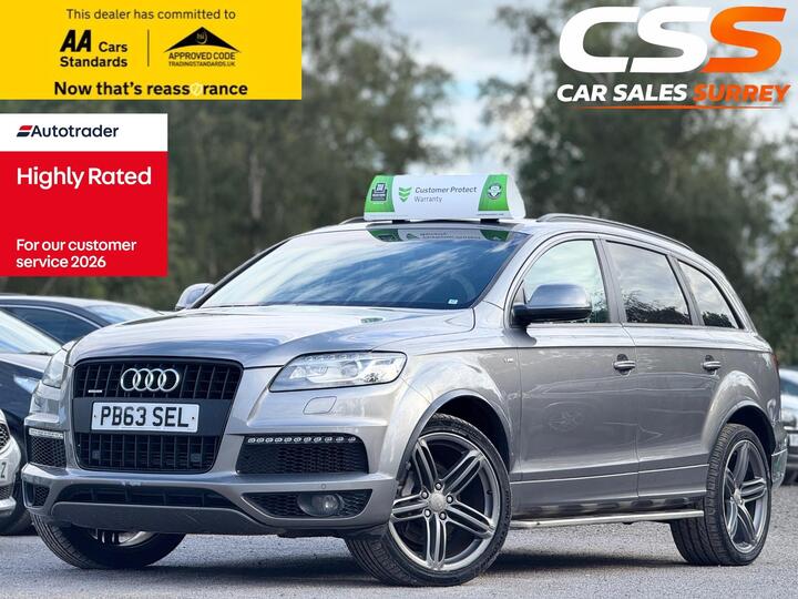 Audi Q7 3.0 TDI V6 S Line Plus Tiptronic Quattro Euro 5 (s/s) 5dr