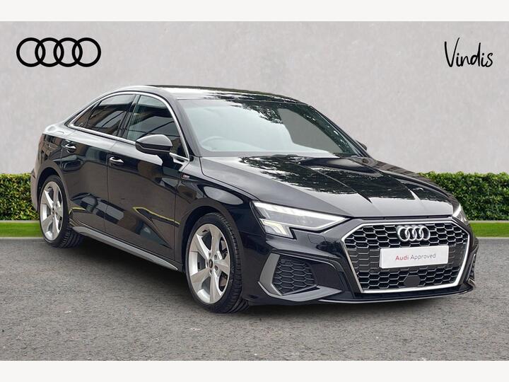Audi A3 Saloon 1.5 TFSI 35 S Line S Tronic Euro 6 (s/s) 4dr