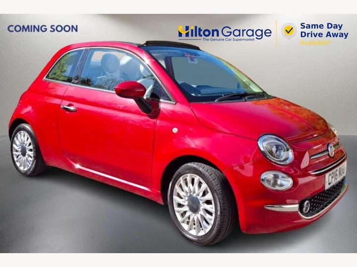 Fiat 500 1.2 Lounge Dualogic Euro 6 (s/s) 2dr