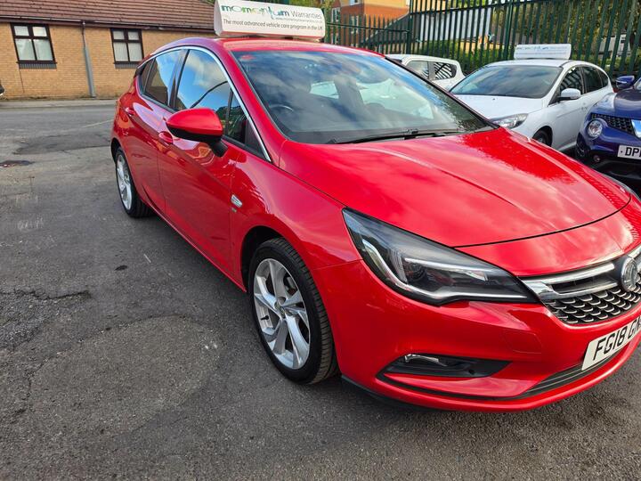 Vauxhall Astra 1.4i Turbo SRi Auto Euro 6 (s/s) 5dr